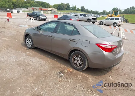 2018 Toyota Corolla Le из США, поврежденный, VIN 2T1BURHE5JC055293